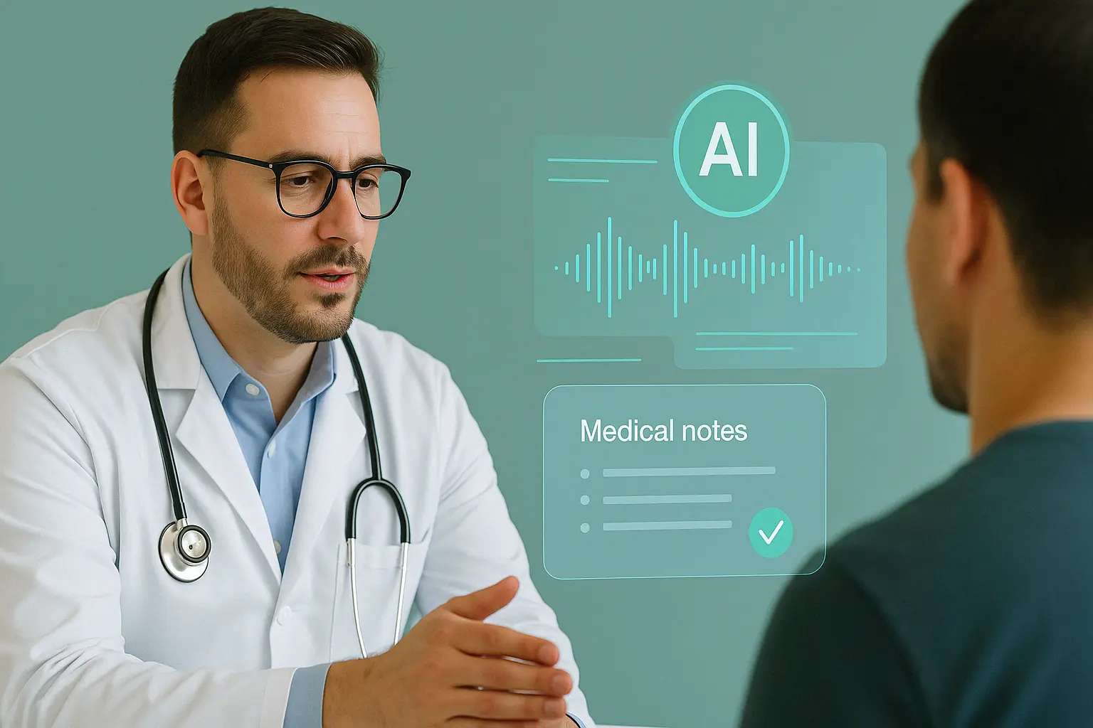AI medical scribe